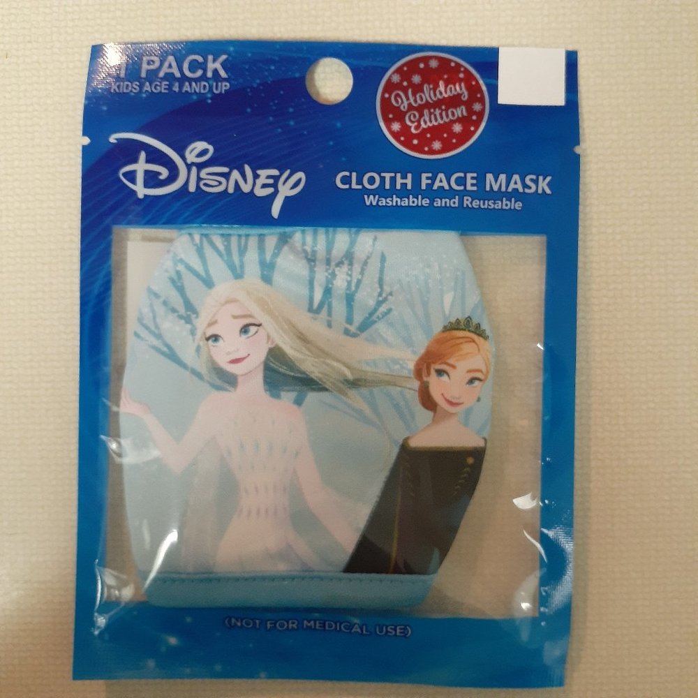 2020 Holiday Ed. Disney Kids Reusable Face Mask